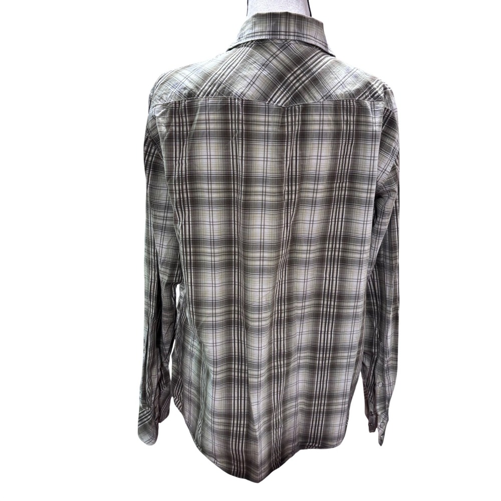 Banana Republic Mens Slim Fit Plaid Long Sleeve Button Down Shirt Size L‎ - Picture 3 of 9